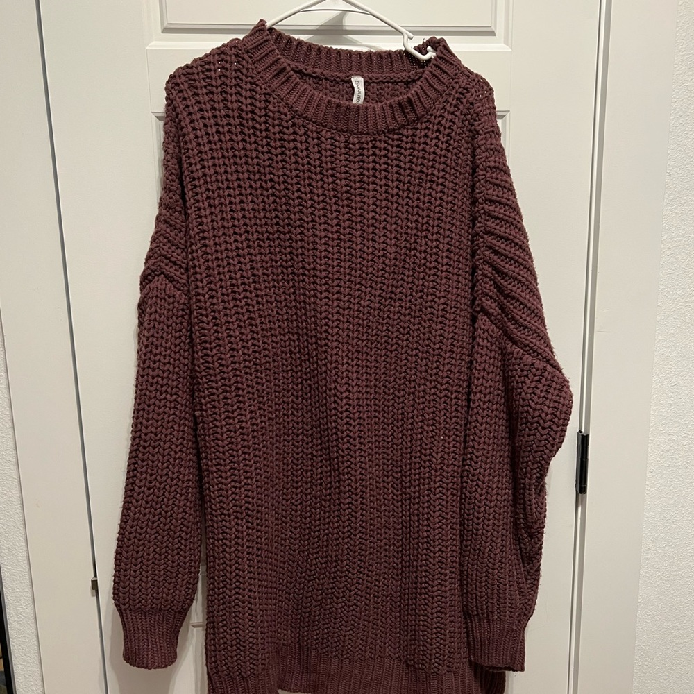 Chunky Knit Oversized Sweater